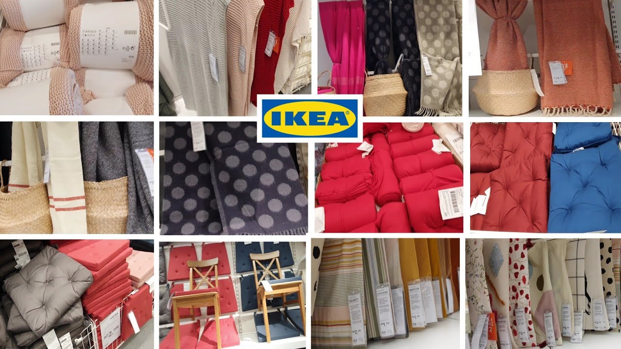 IKEA NEW COLLECTION FOR SOFA THROWS, CUSHIONS & CUSHION COVERS