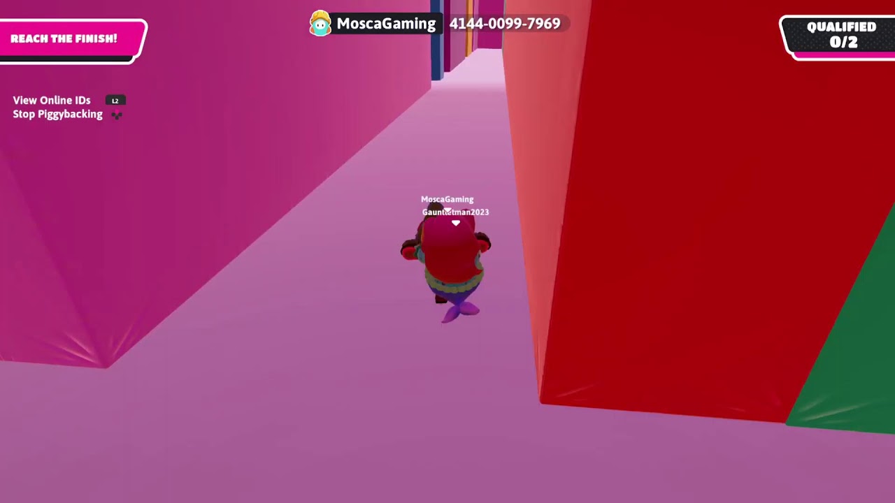 Fall Guys Live Customs Part 34 - Golden Wolf Skin