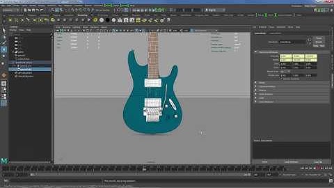 Maya 2017 Animating A Camera Along A NURBS Circle To Create A Turntable