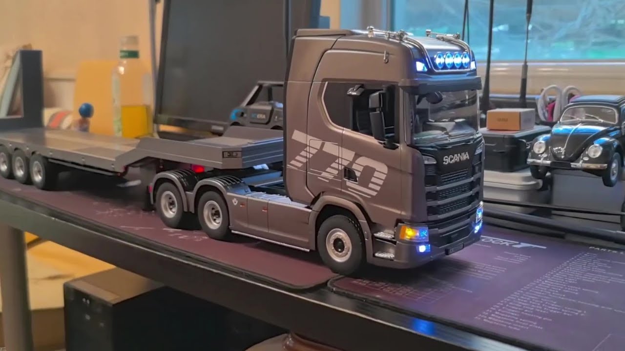 1/18 HUINA 770S SCANIA(スカニア)RC トレーラーセット SCANIA 770S SCALE 1/18 RC TRUCK Huina 1501D SCANIA MODEL RC TRUCK