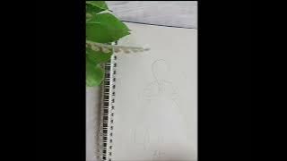Draw a baby girl👼🎨|pencil sketch✍️