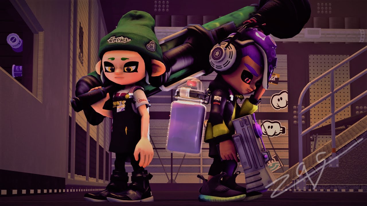 Splatoon Hand Stretch A Helping Hand (Splatoon SFM Part 1) - YouTube