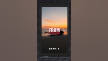 Creative Tutorial: Embedding Video Into Text (After Effects Tutorial)  #edit #tutorial #aftereffects