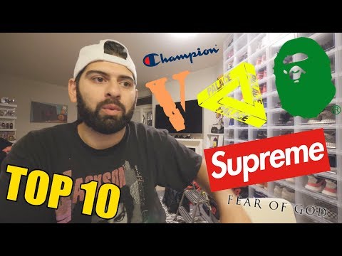 TOP 10 BEST STREETWEAR BRANDS RIGHT NOW! *MOST HYPED*