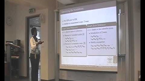 Larisse Voufo: "Quantum circuits: from a network to a one-way model"