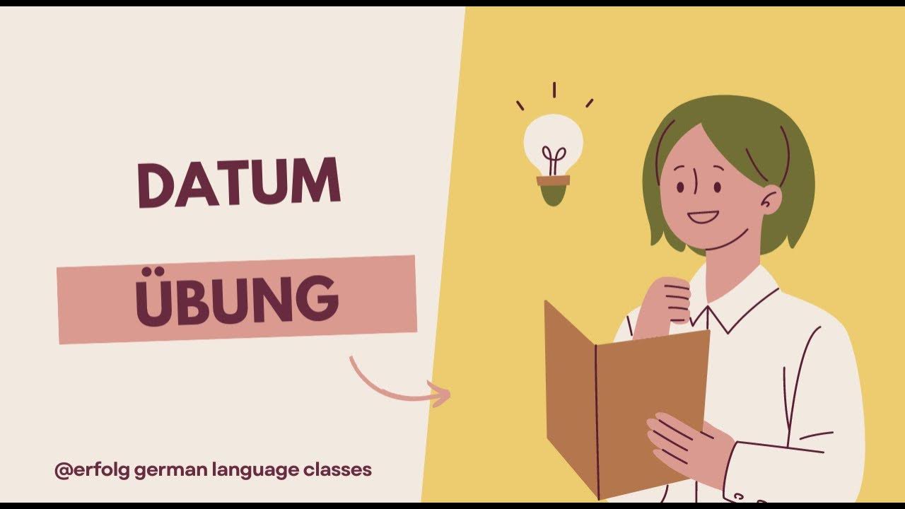 A1 Übung 6 Welches Datum ist heute? What is the date today? YouTube