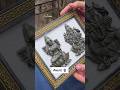 Pyrite ke Laxmi Ji & Ganesh ji ✨️#crystals #pyrite #selenite #shorts