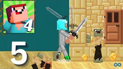 Noob vs Pro 4: Lucky Block - Gameplay Walkthrough Part 5 - Minecraft World (iOS, Android)