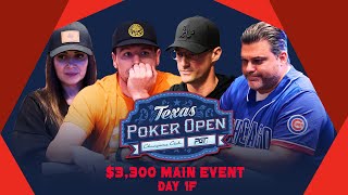 Texas Poker Open 2024 | $2,000,000 GTD Main Event Day 1f with Greco, Deeb, Baldwin & D'Ambrosio