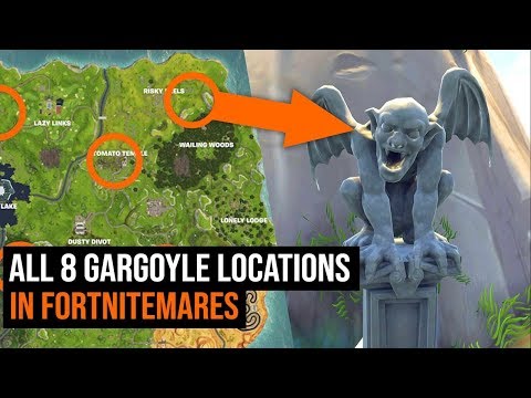 Wideo: Lokalizacje Fortnite Gargoyle: Gdzie Tańczyć Przy Różnych Gargulcach