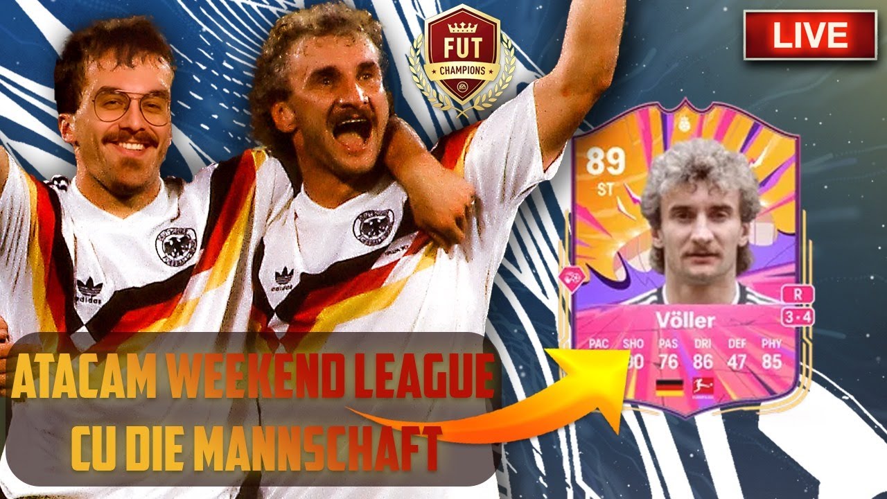 🔴LIVE | ATACAM WEEKEND LEAGUE CU RUDI VOLLER!