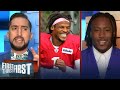 Brandon Marshall gives his keys to the Patriots upsetting KC in WK 4 | NFL | FIRST THINGS FIRST