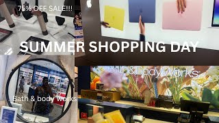 SUMMER SHOPPING☀️🛍️bath and body works 75% off sale, new tripod, investing in personal growth screenshot 3