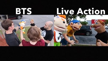 SML Movie: Jeffy and Junior Go To Prison Live Action + BTS Side by Side!