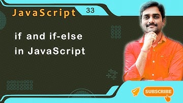 if and if else in JavaScript - JavaScript Tutorial 33 🚀