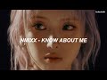 NMIXX 엔믹스 KNOW ABOUT ME Easy Lyrics NMIXX 엔믹스 KNOW ABOUT ME Easy Lyrics