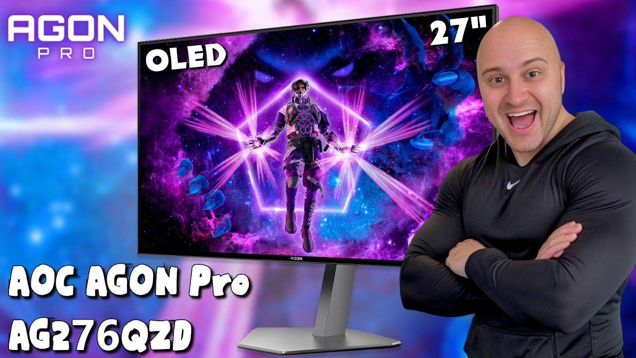ŠIS 240Hz OLED GĀŽ NO KĀTIEM! / AOC AGON Pro AG276QZD
