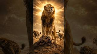 Why Hyenas Fear a Single Lion? The Real Jungle Psychology 🦁 #shorts #factlinker