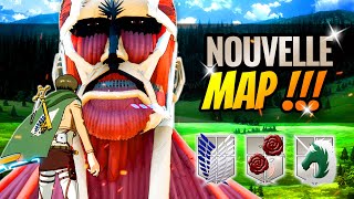 Nouvelle Map Fortnite Attack on Titan avec Eren Jäger !💥+ Code (Créatif 2.0.)