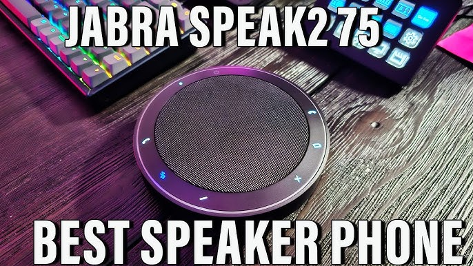 Jabra Speak2 75: Unboxing, Device Overview, and Mic/Speaker Demo - YouTube