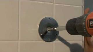 Grab Bar Fastener Installation with \