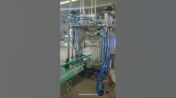 Automatic 20L 25L bucket pail barrel lid feeding sealing machine lid pressing machine