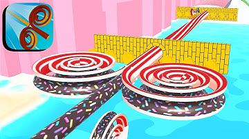 Spiral Rider ​- All Levels Gameplay Android,ios (Levels 398-400)