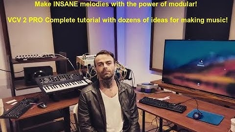 How to use VCV simulator INSIDE ABLETON! Generate Amazing melodies from nothing with Modular Power!