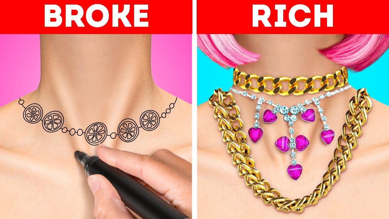 RICH VS. BROKE | Funny Situations, Relatable Moments And Even Gift Ideas