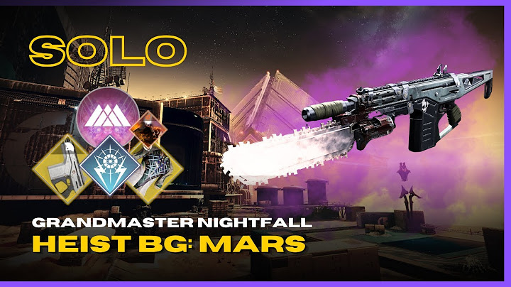 Monte Carlo Mataiodoxia Warlock - Solo GM "Heist BG: Moon" - Episode: Heresy - Destiny 2