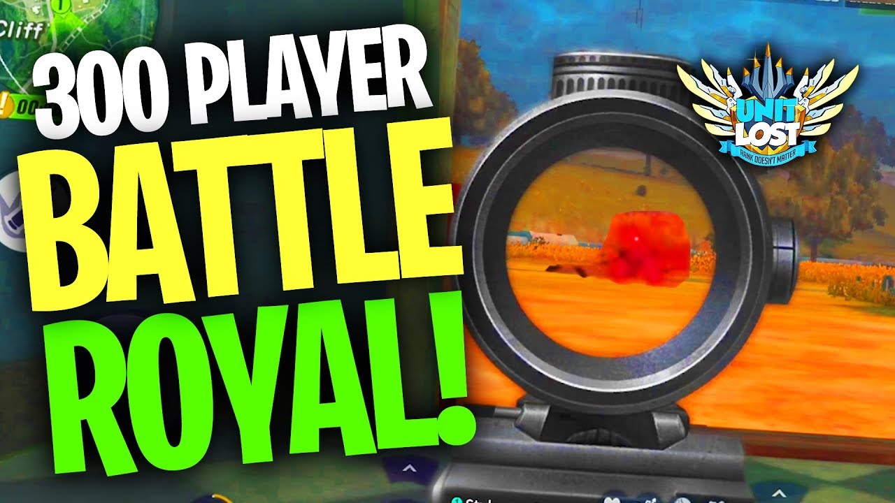 300 PLAYER BATTLE ROYAL! On Mobile?! [Rules of Survival]