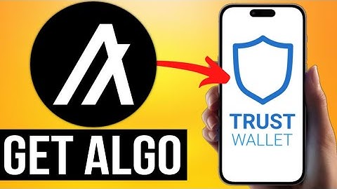 How to Get ALGORAND Token on Trust Wallet? (IN 20 SECONDS)