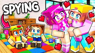 Spying on ONLINE DATERS as BABIES in Minecraft!