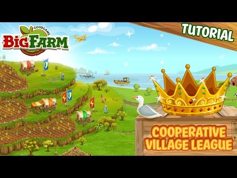 Big Farm - Cooperative Village League - Tutorial