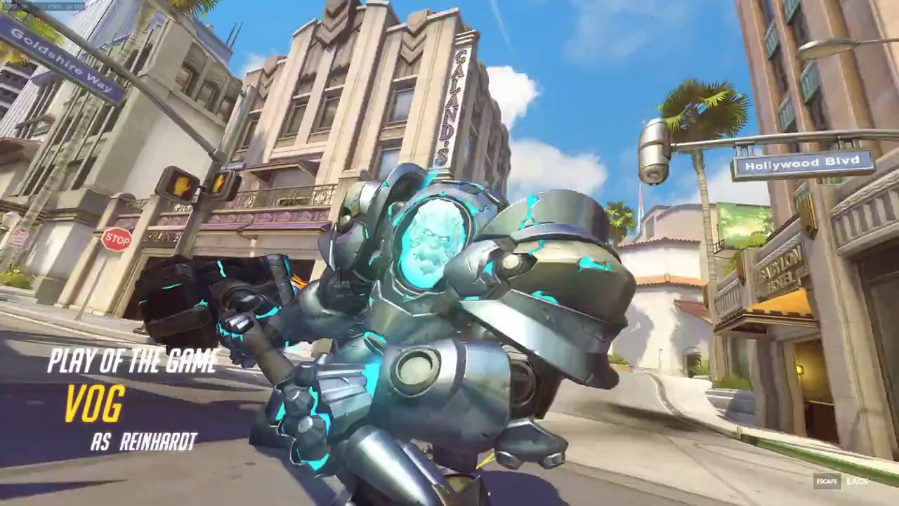 Hammer Down! Overwatch Play of the Game YouTube