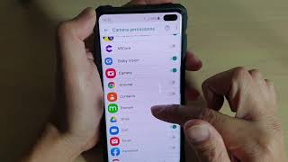 Galaxy S10 / S10+: How to Grant / Deny App Permission to Camera screenshot 2