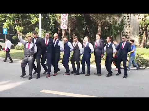 دبكة طلاب كلية الطب بجامعة يانزي الصين Dabke 2018 