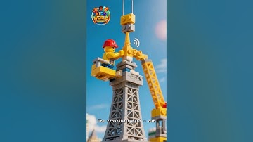 We Built the LEGO Eiffel Tower! 🗼 | Step by Step Build Time-Lapse  #legoadventure #legocity