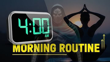 4am Morning Routine| How to set your day up for success