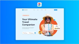 Details Figma Tutorial: Design Breathtaking Travel Header Guide