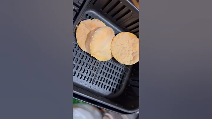 Oil free pappadam | Air fryer