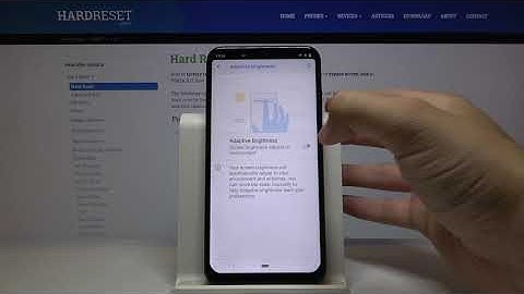 How to Activate Auto-Brightness in NOKIA 8.1 – Display Settings