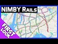 NIMBY Rails Gameplay First Look ► Wow .. Just WOW! ► Transport Simulation Game 2021