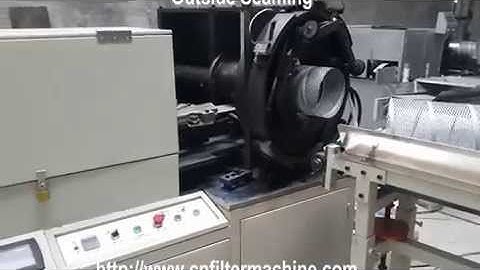 Full-auto Spiral Core Making Machine (outside seaming) for heavy duty air filter