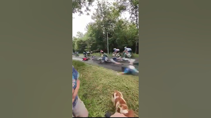 Critérium du Dauphiné 2024 horrible mega crash at high speed