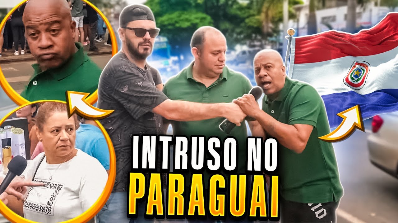Intruso no Paraguai 😂🇵🇾