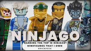 Ranking the Top 10 Ninjago Minifigures! | My Ultimate List
