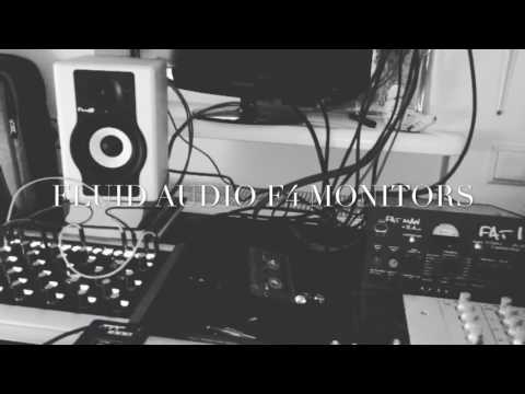 Fluid audio F4 studio monitors