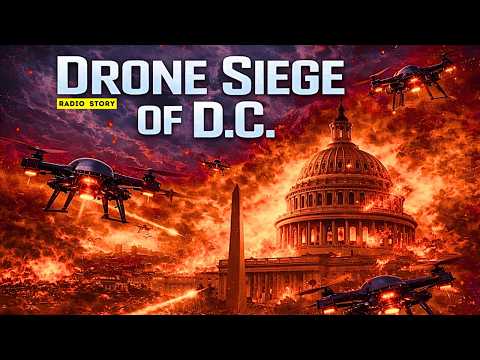 Video Listening To The News as The Chinese Drone Siege of Washington D.C. Begins