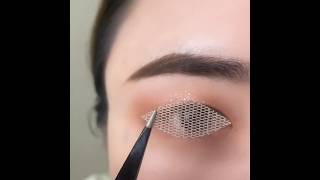 How to Use Lace Double Eyelid Stickers | Waterproof &amp; Sweat-Proof Eye Makeup Tutorial" #shorts